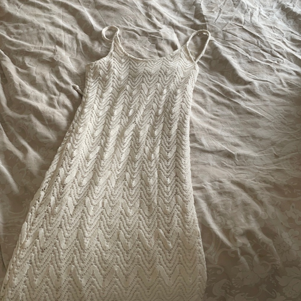 Beautiful off white maxi dress